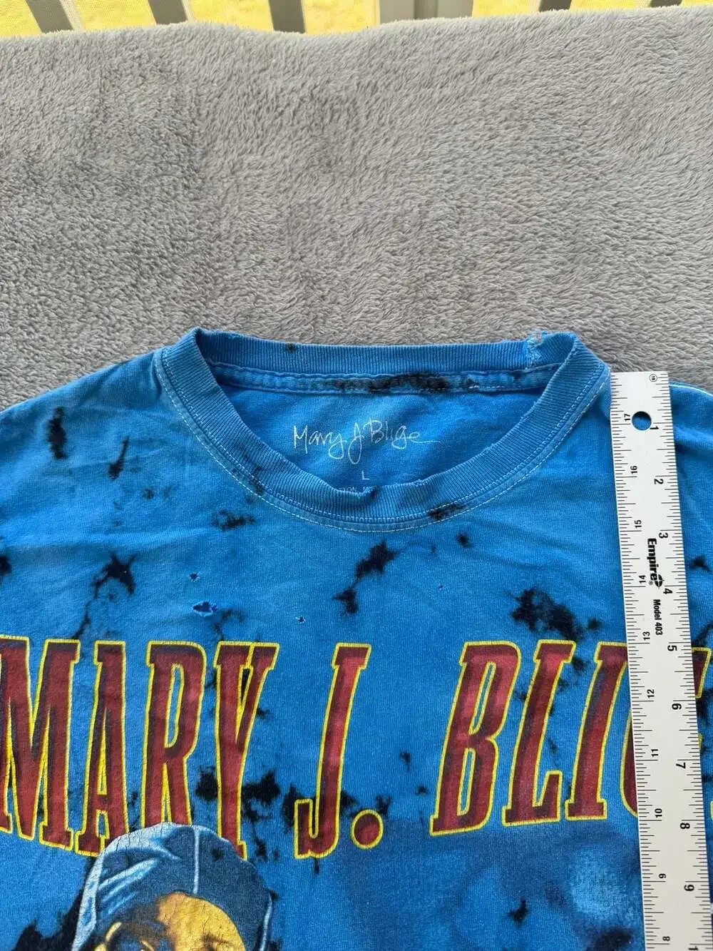 Mary J. Blige Tie-Dye Short Sleeve T-Shirt